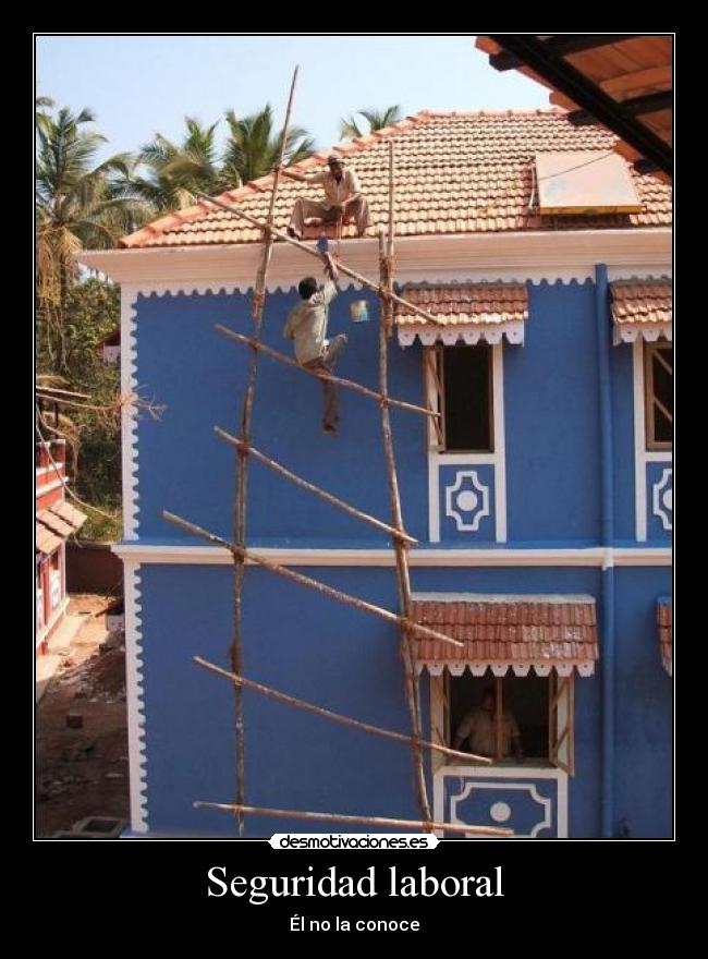 Seguridad laboral -