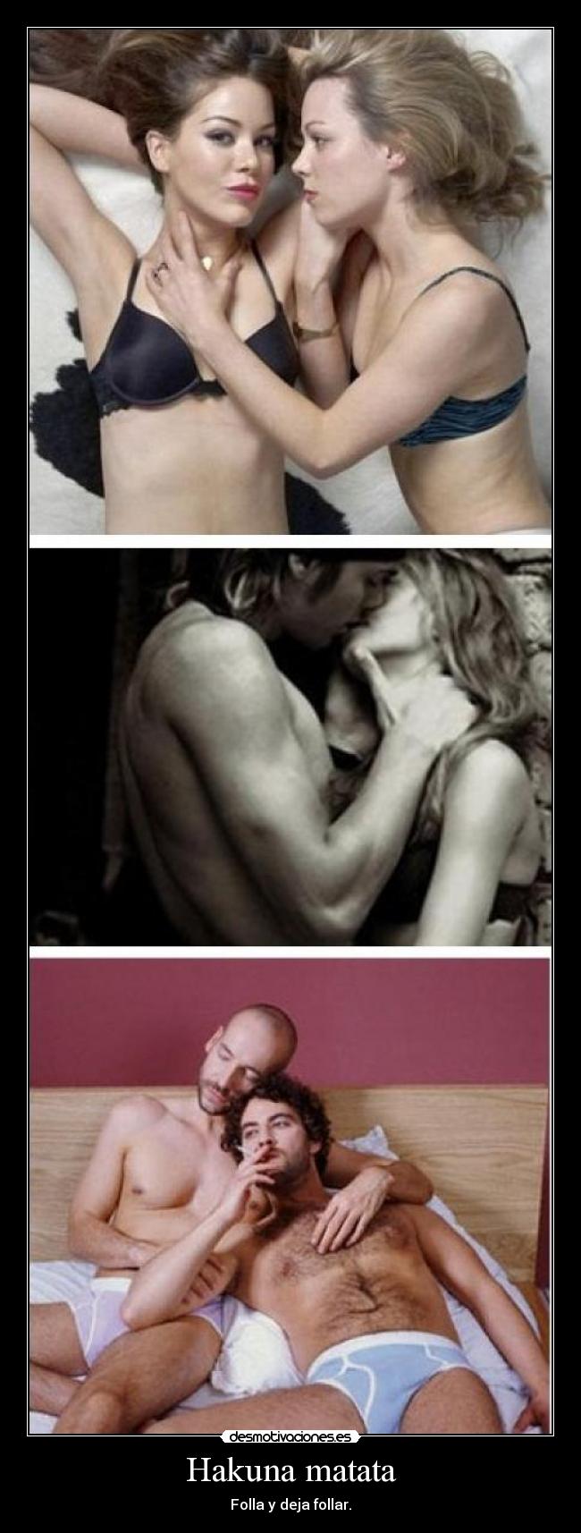 Hakuna matata - Folla y deja follar.