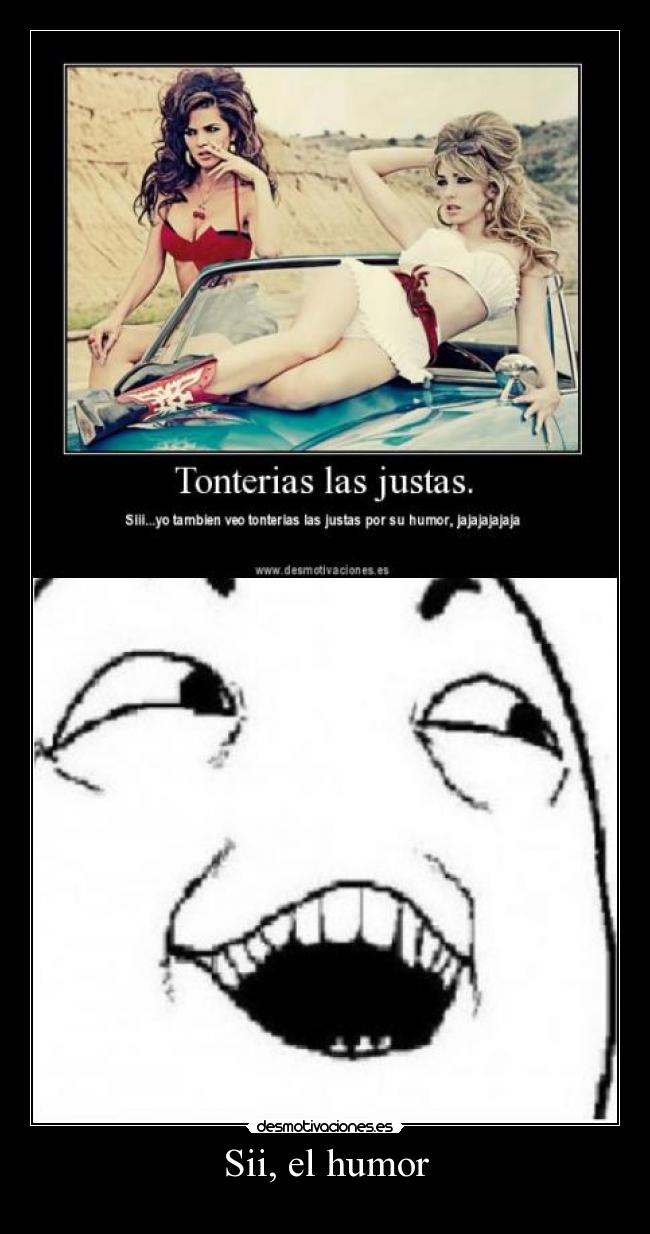 Sii, el humor -