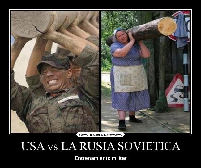 USA vs LA RUSIA SOVIETICA - 