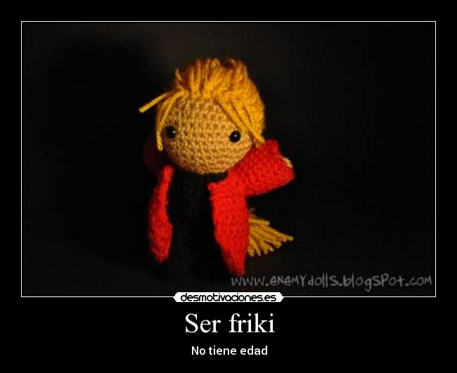 carteles fullmetal edward elric amigurumi friki ganchillo desmotivaciones