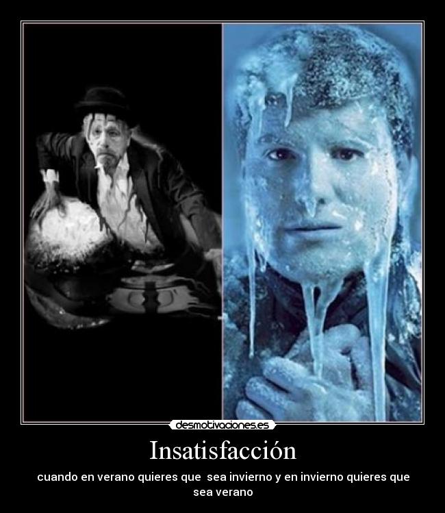 Insatisfacción -