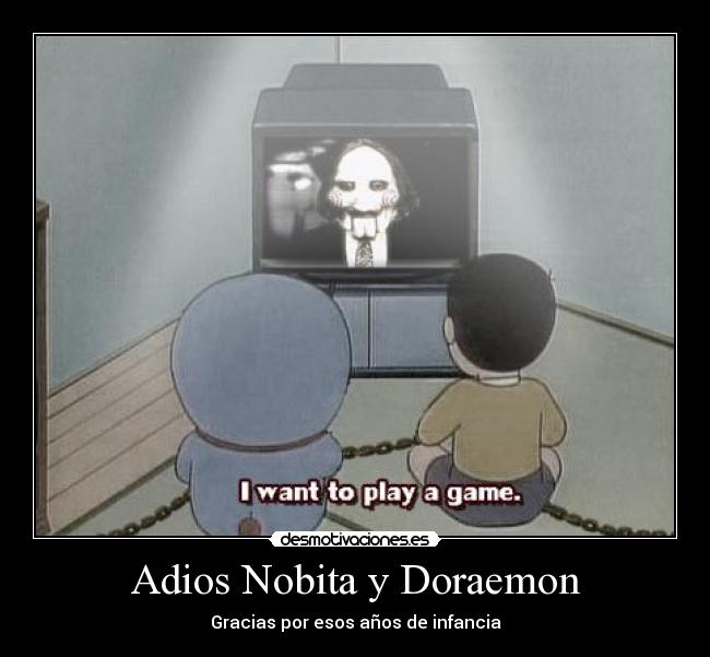 Adios Nobita y Doraemon - 