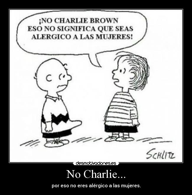 No Charlie... - 