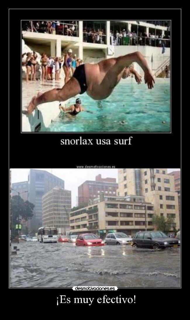 ¡Es muy efectivo! -