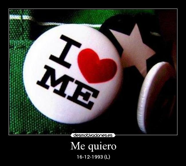Me quiero - 16-12-1993 (L)