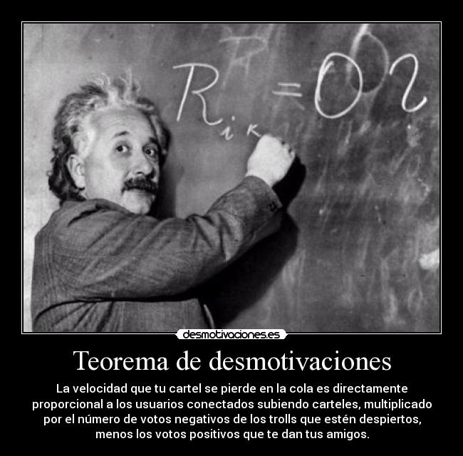 Teorema de desmotivaciones -