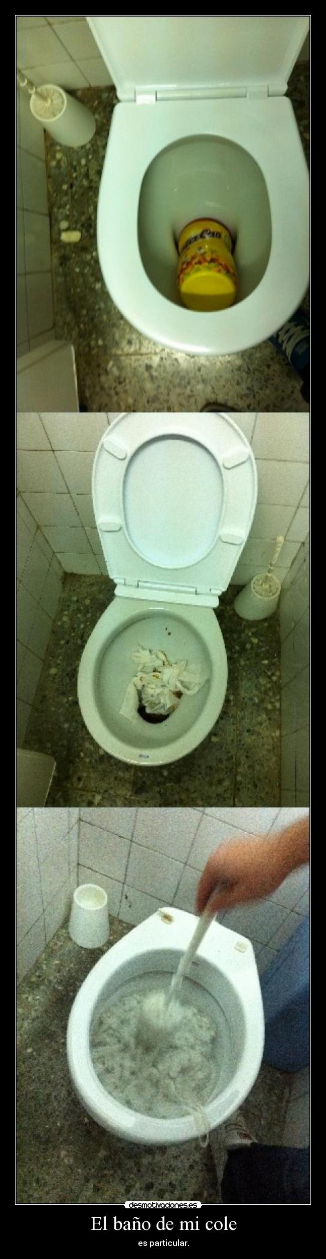 El baño de mi cole - 