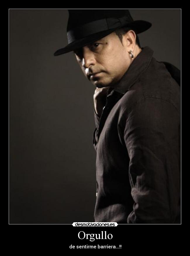 Orgullo - de sentirme barriera...!!