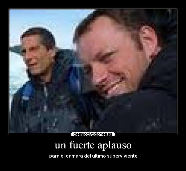 un fuerte aplauso - 
