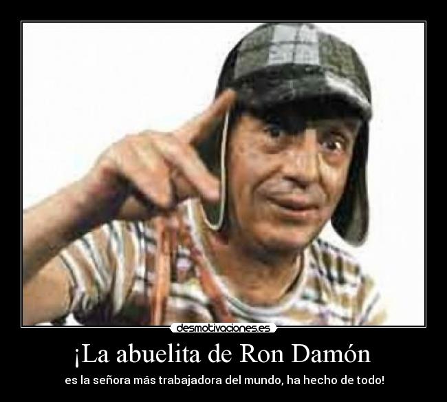 ¡La abuelita de Ron Damón  - es la señora más trabajadora del mundo, ha hecho de todo!