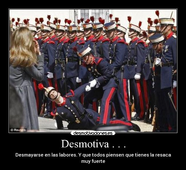 Desmotiva . . . -