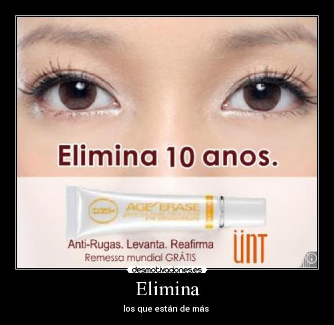 Elimina - los que están de más