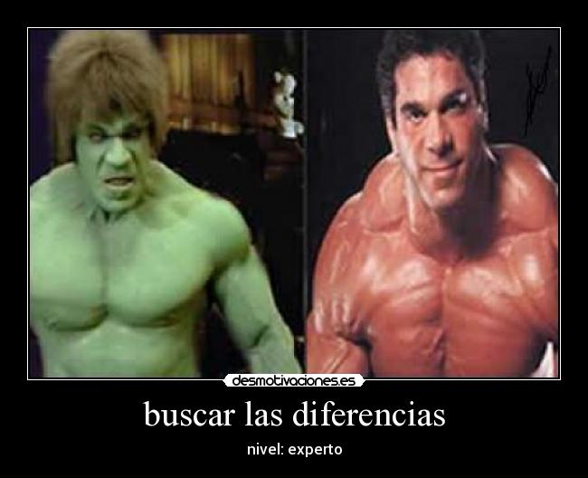 buscar las diferencias - 