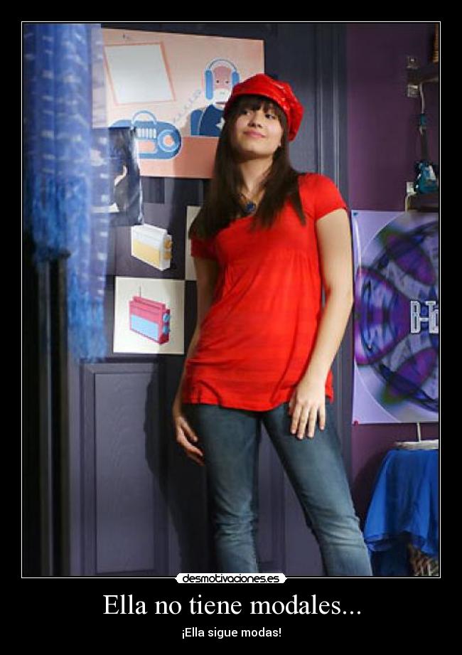 Ella no tiene modales... - 