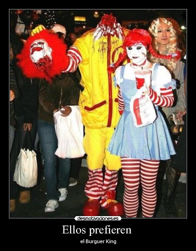 Ellos prefieren - el Burguer King