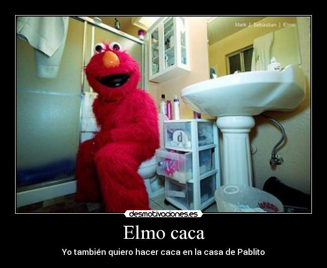 Elmo caca - 