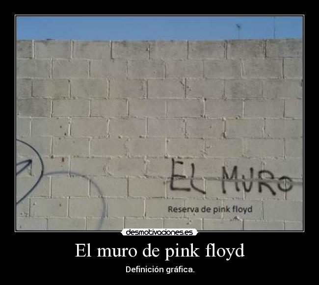 El muro de pink floyd -