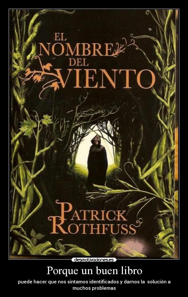 Porque un buen libro -