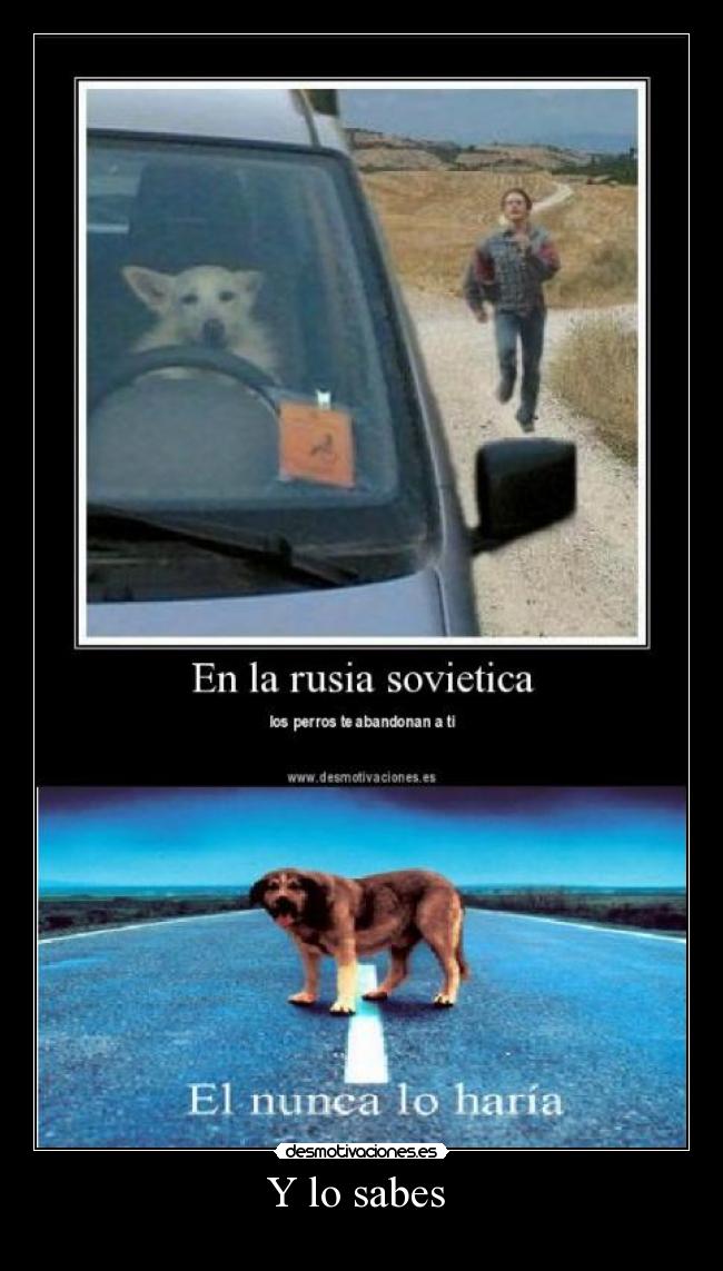 Y lo sabes  - 