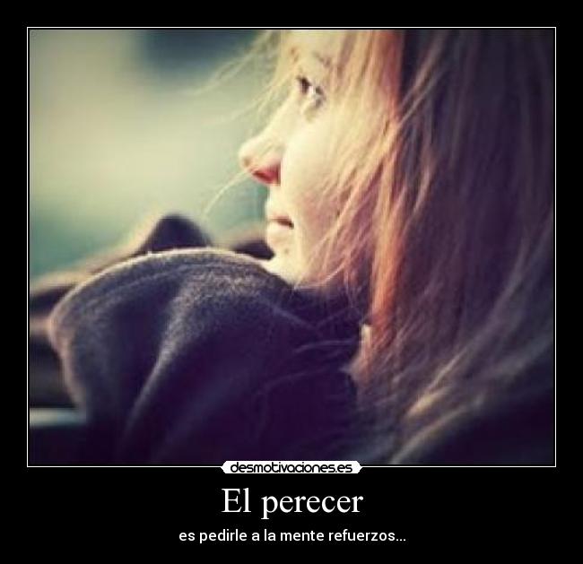 El perecer -