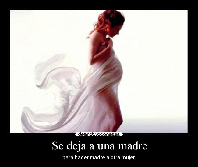 Se deja a una madre - 