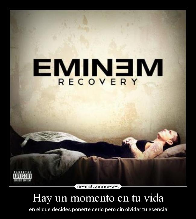 carteles vida eminem serio desmotivaciones