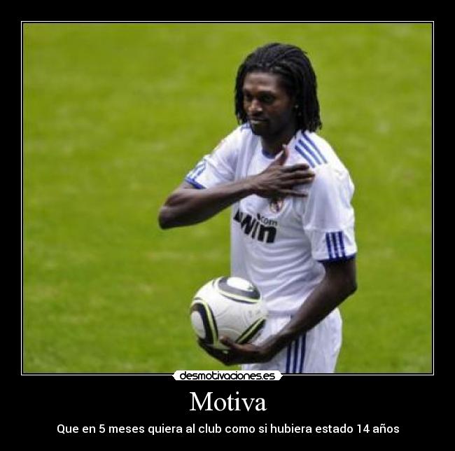 Motiva - Que en 5 meses quiera al club como si hubiera estado 14 años