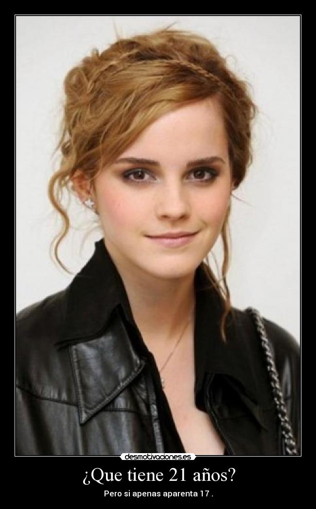 ¿Que tiene 21 años? - 