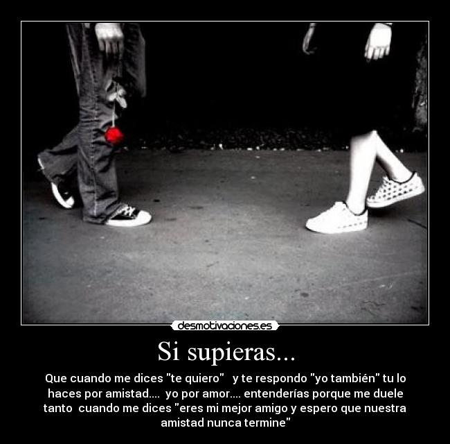 Si supieras... - 