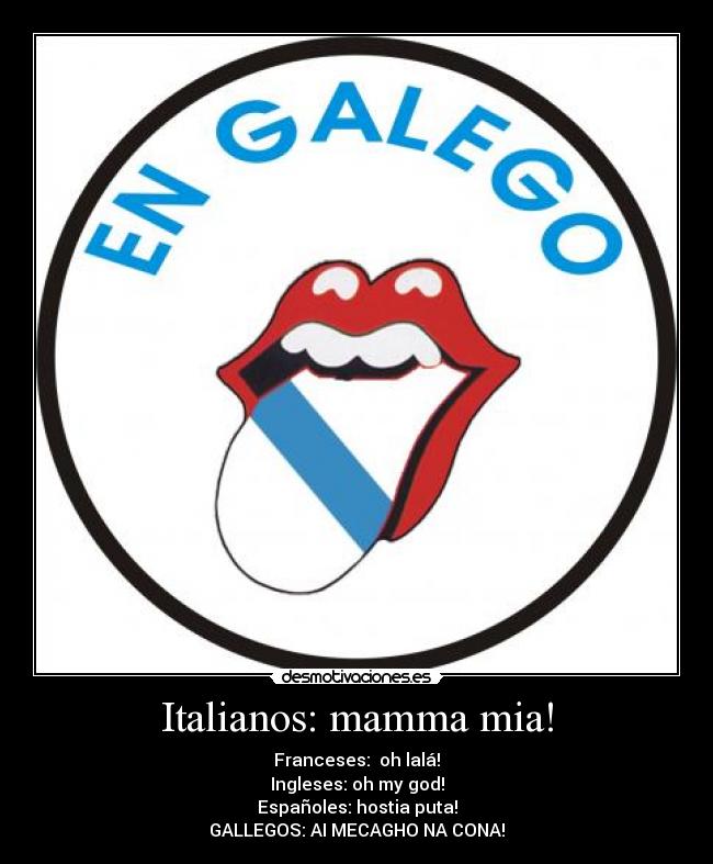 Italianos: mamma mia! -
