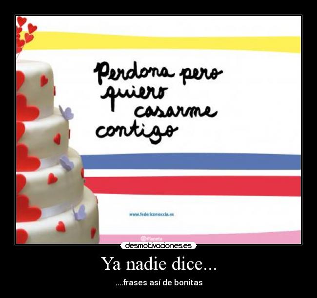 Ya nadie dice... - 