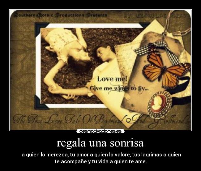 regala una sonrisa -