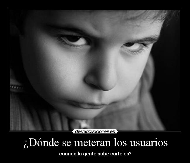 ¿Dónde se meteran los usuarios - 