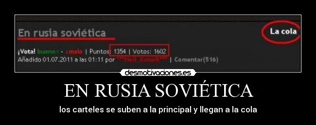 EN RUSIA SOVIÉTICA - 