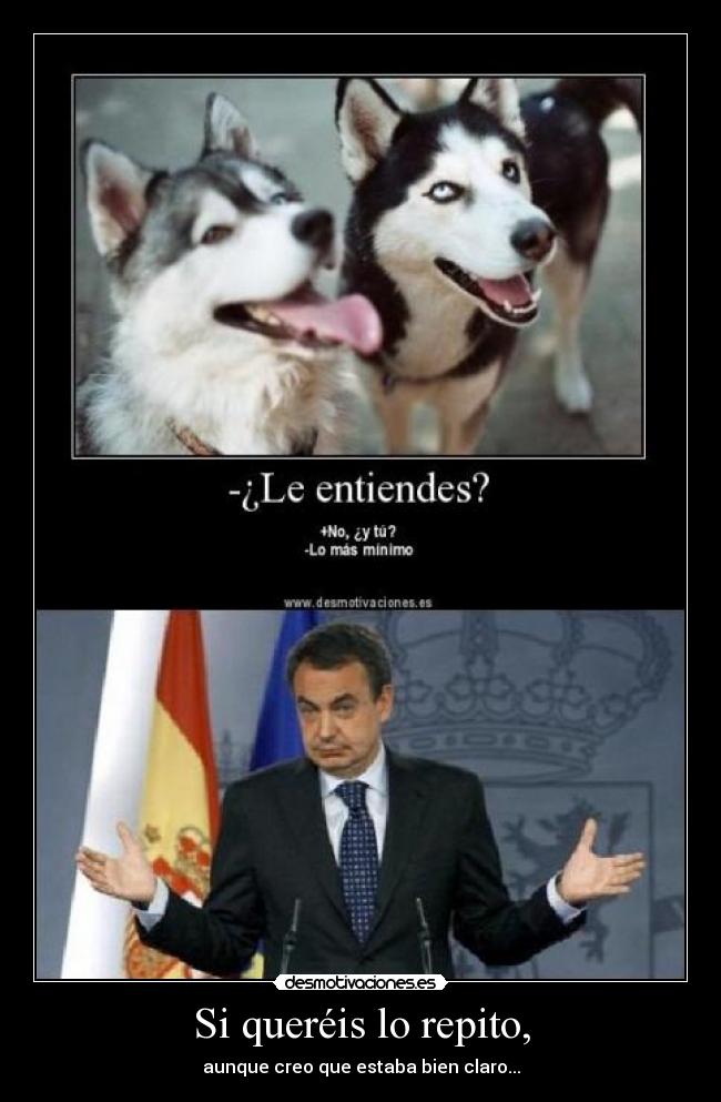 carteles zapatero desmotivaciones