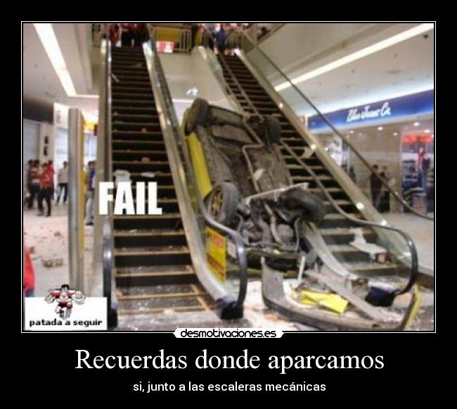 Recuerdas donde aparcamos -