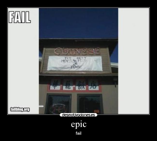 epic - fail