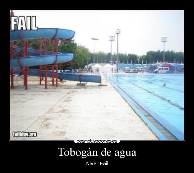 Tobogán de agua - 