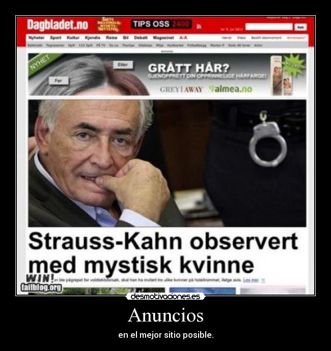 Anuncios - en el mejor sitio posible.