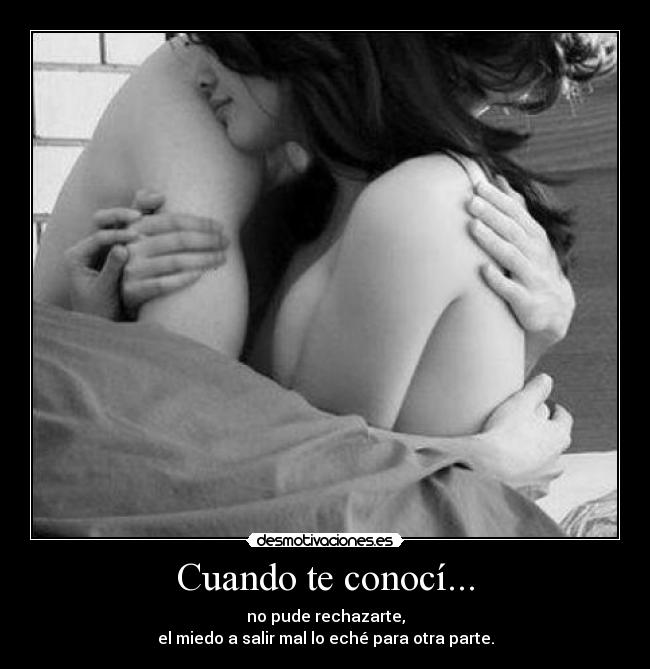 carteles cuando conosi desmotivaciones