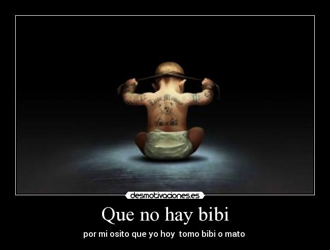 carteles bibi desmotivaciones