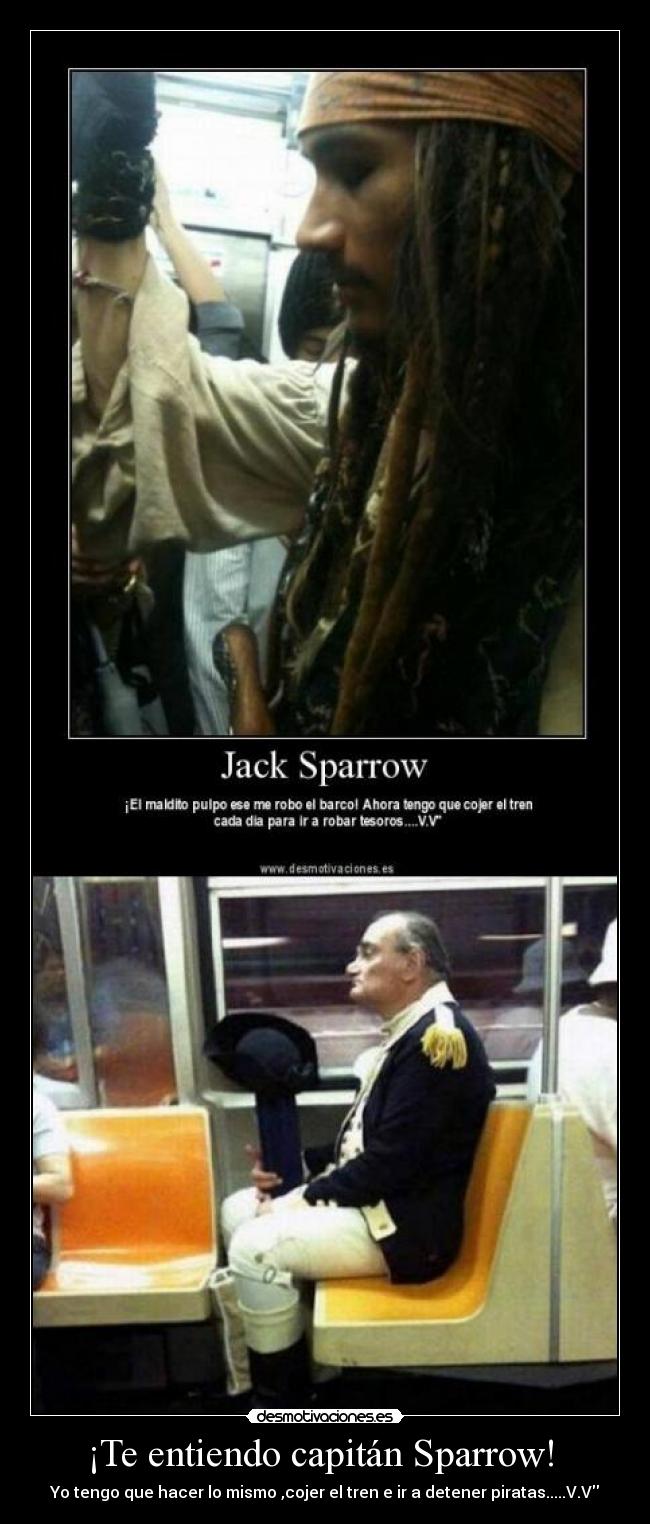 ¡Te entiendo capitán Sparrow!  - 