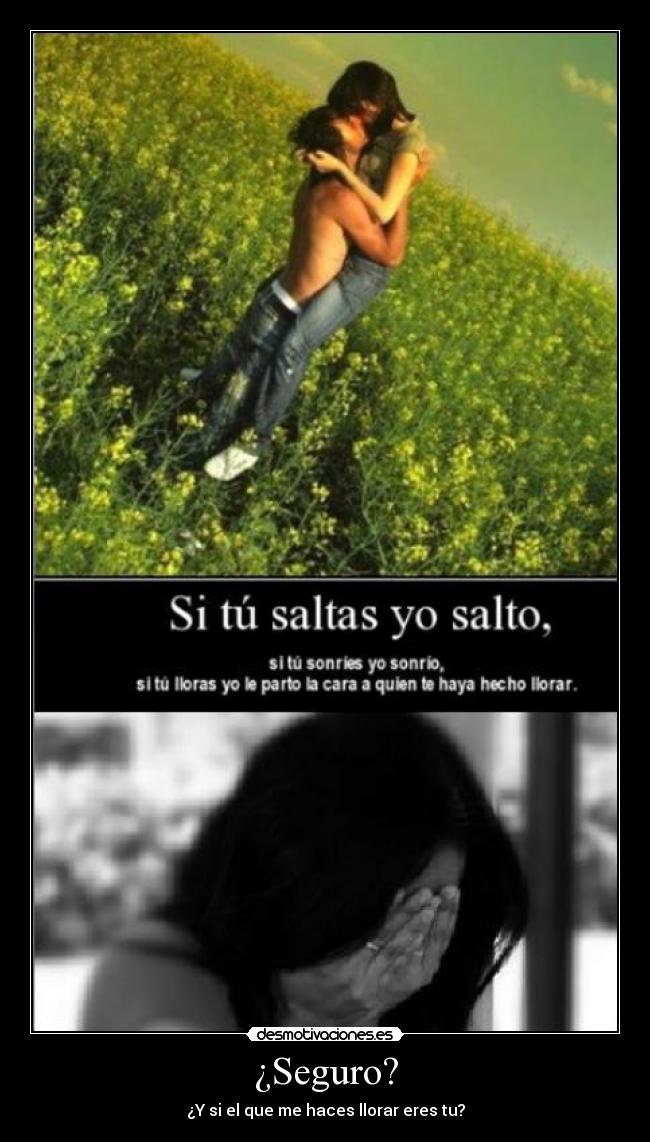 ¿Seguro? - 
