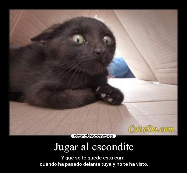 Jugar al escondite -