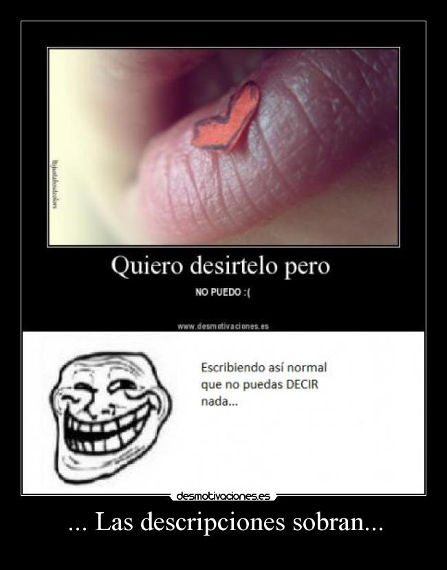 ... Las descripciones sobran... -