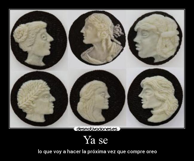 Ya se  - lo que voy a hacer la próxima vez que compre oreo