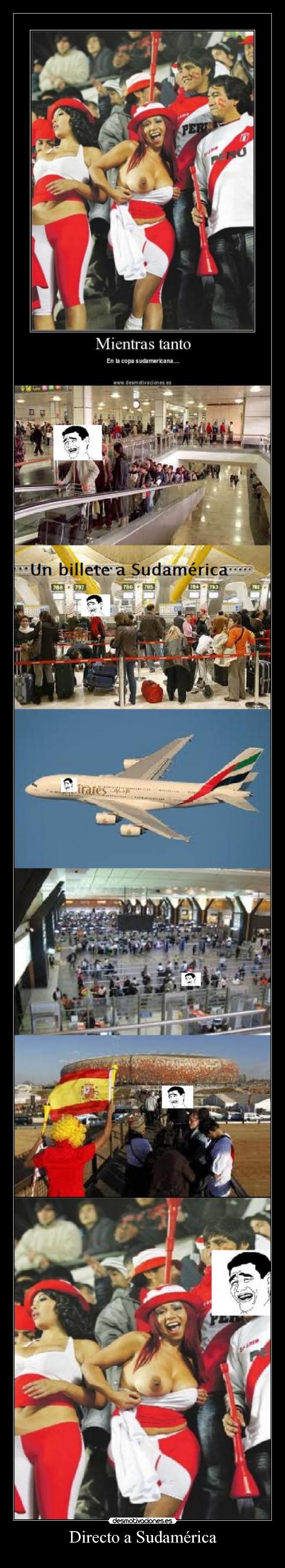 Directo a Sudamérica -