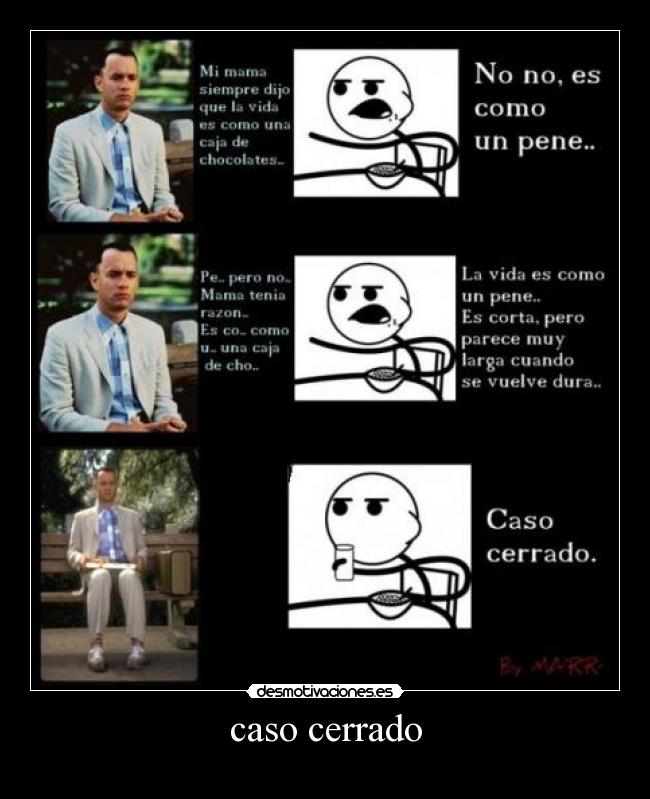 caso cerrado -