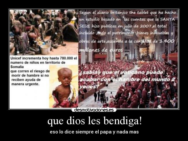 carteles dios papa desmotivaciones